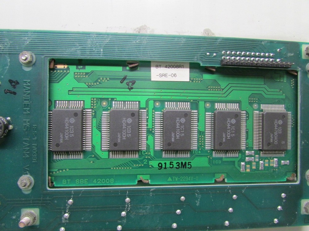 MANNESMANN DELCOS CONTROL PANEL S