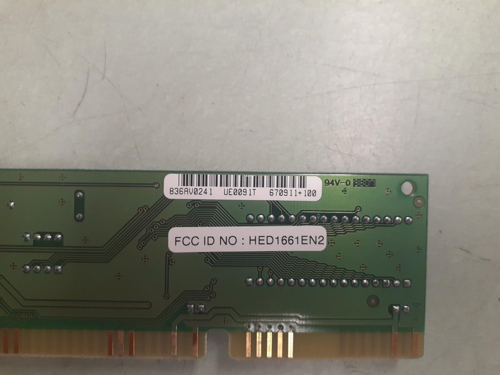 FCC 142091-401 REV01 Ethernet Network Adapter 670911+100