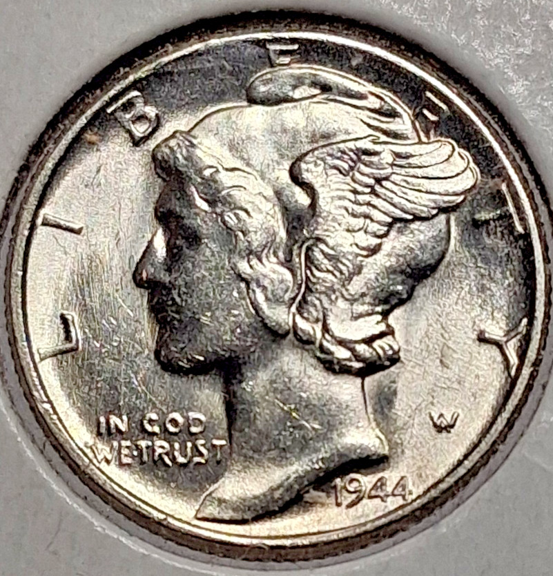 1944 Mercury Dime