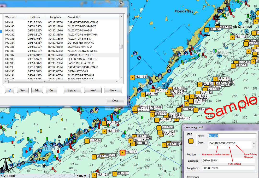 Charlotte County Fishing & Dive Sites Memory Card