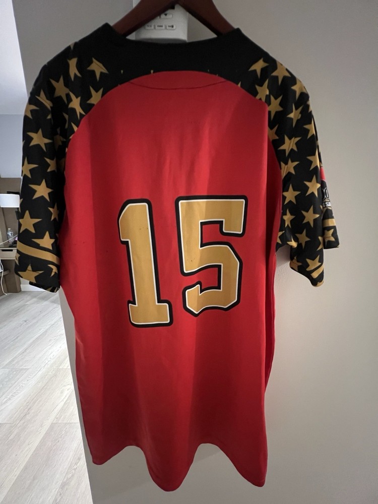 Red Machine Marlboro Aruba Baseball Jersey