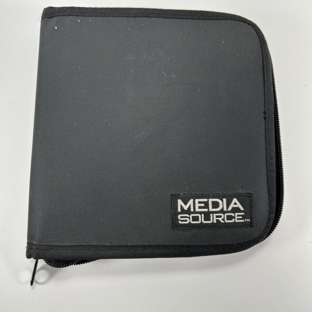Media Source CD Case 12 Sleeve 24 Disc Capacity