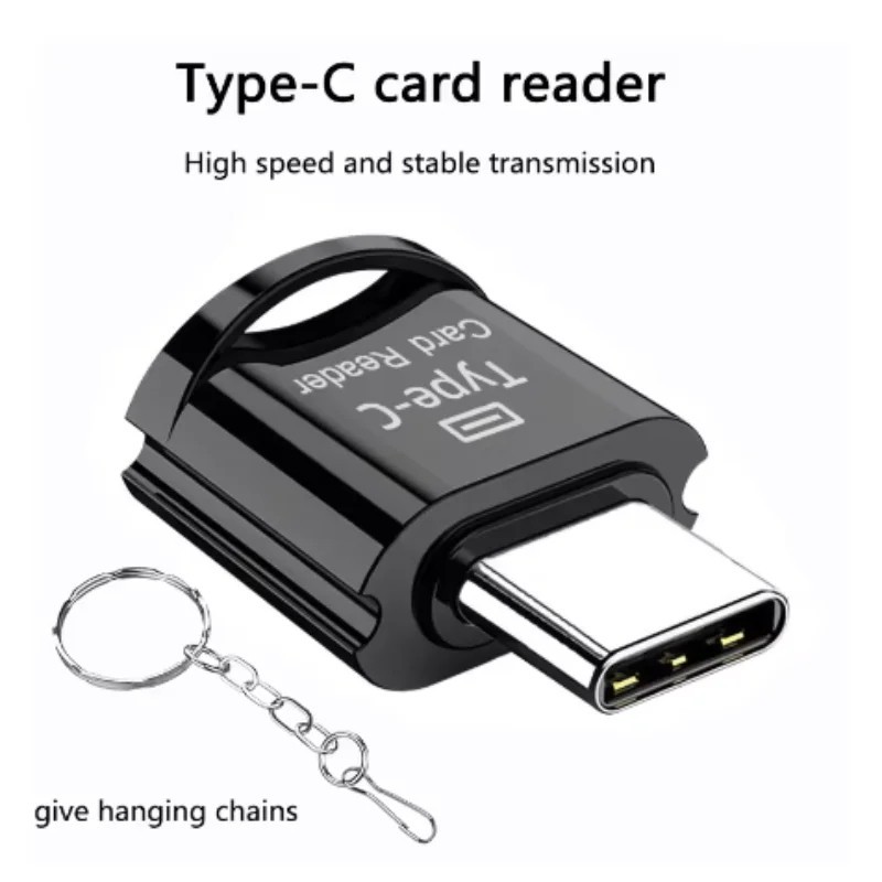 USB-C To Micro SD Memory Card Reader TF Adapter Type C