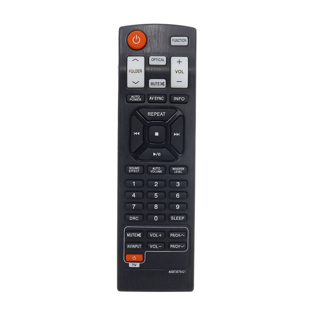 Replacement LG AKB73575421 Sound Bar Remote Control