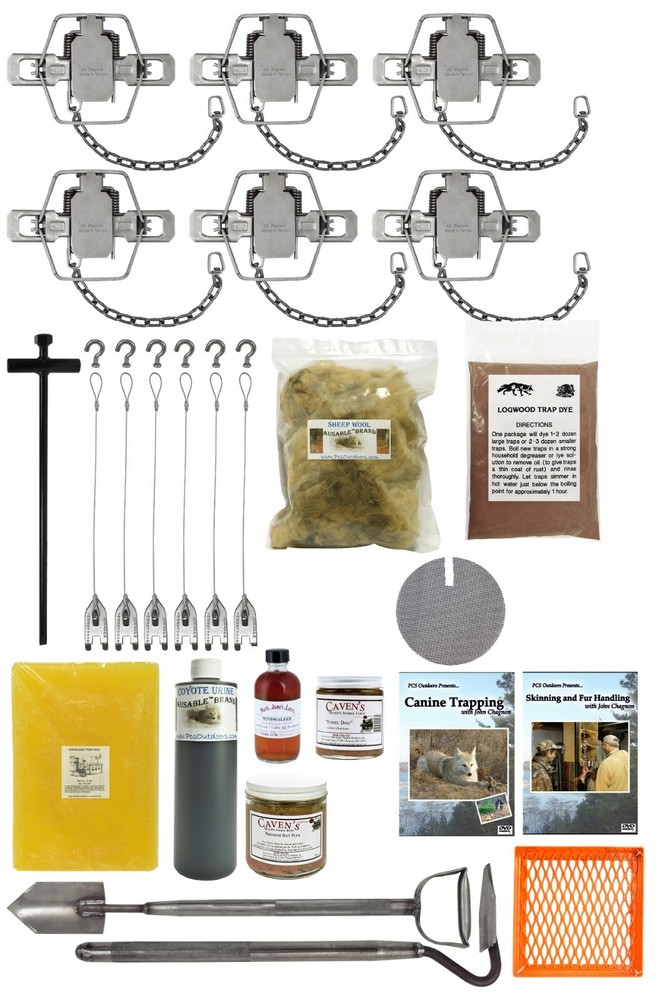 PcsOutdoors Standard Coyote Trapping Starter Kit