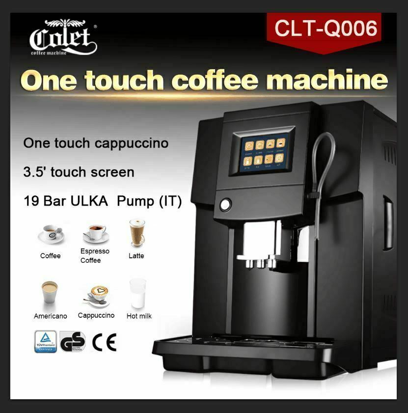 Espresso Machine with Large 3.5" Touch Screen - Fully Automatic