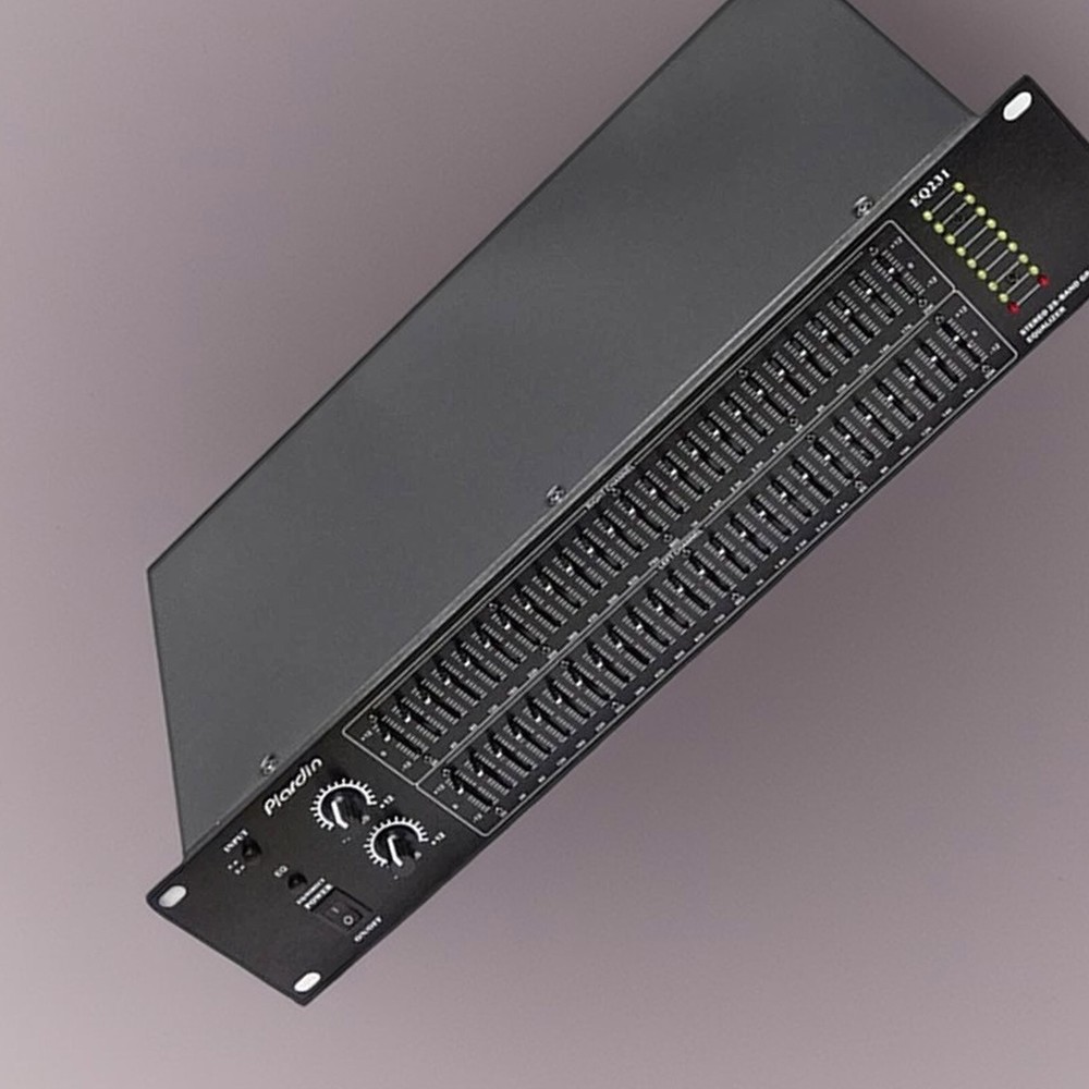 EQ231 Balanced output 50 segment EQ stereo equalizer professional spectrumO0