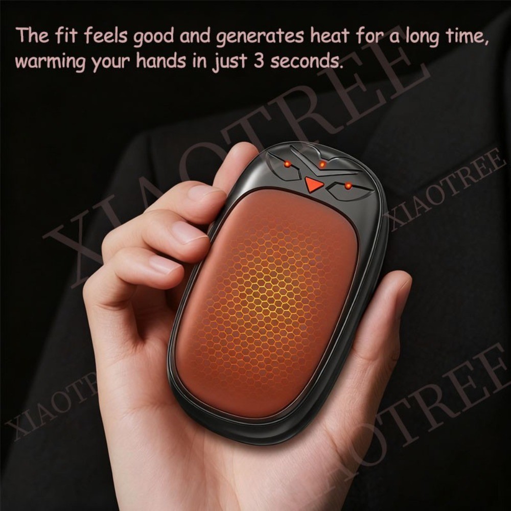 Hand Warmers USB Rechargeable 2 Pack Portable Electric Hand Warmer for Outdoor
