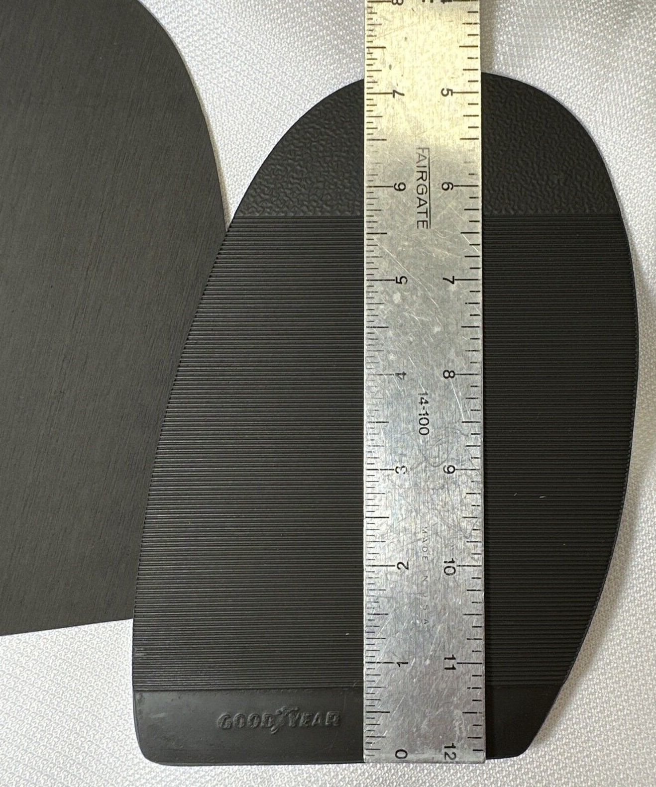 GoodYear Rubber Protective Half Soles Taps - Shoe Repair 2 Pairs