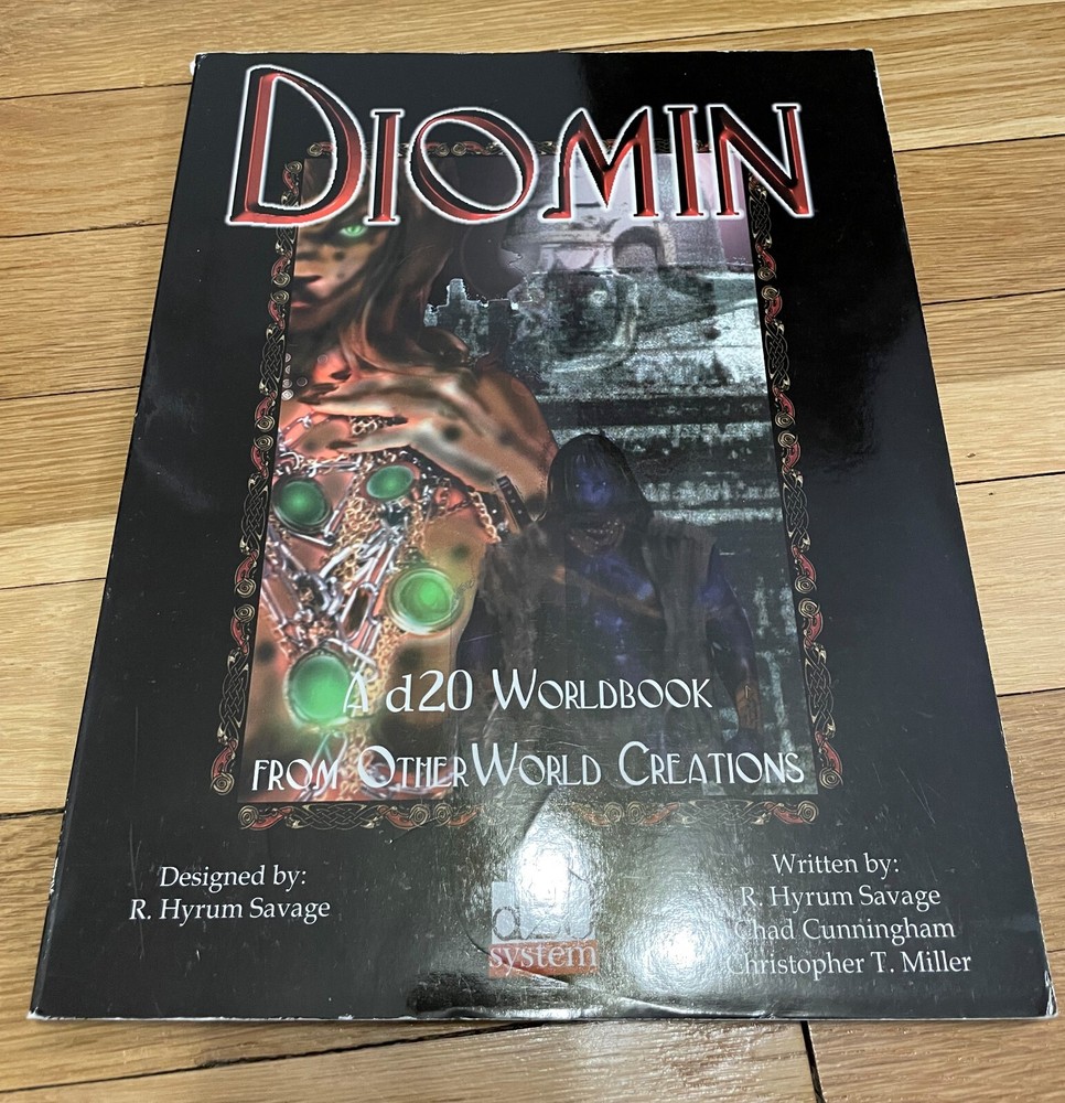 Dungeons & Dragons Diomin A D20 Worldbook