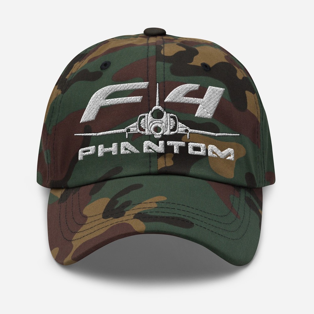 F-4 Phantom II American Classical Fighter Jet Embroidered Hat