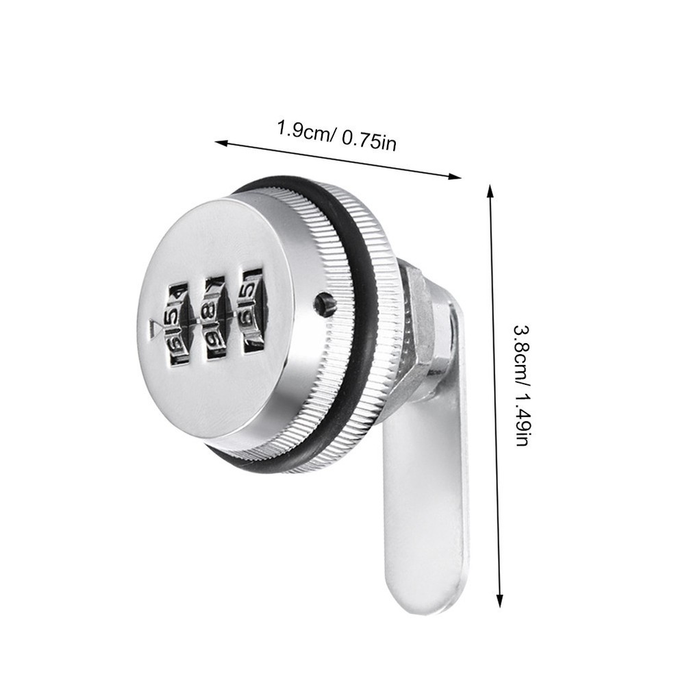 Combination Cam Locks Anti-theft Cabinet Password Coded for Cabinets