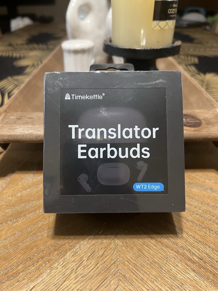 Timekettle WT2 Edge Translator Device Bidirectional Earbuds, 40 Languages