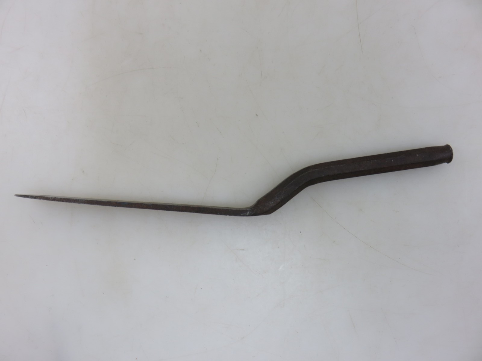 Plomb 14 Plumbing Lead Caulking Iron 1/2" Chisel Tip 11.5" Long Vintage USA