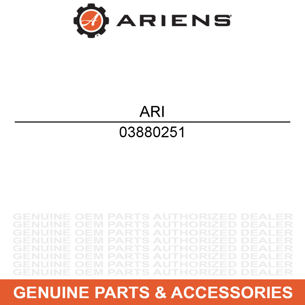 Ariens 03880251 Bracket Rear Table Mount Ton Split Precision 34-Ton 27-Ton