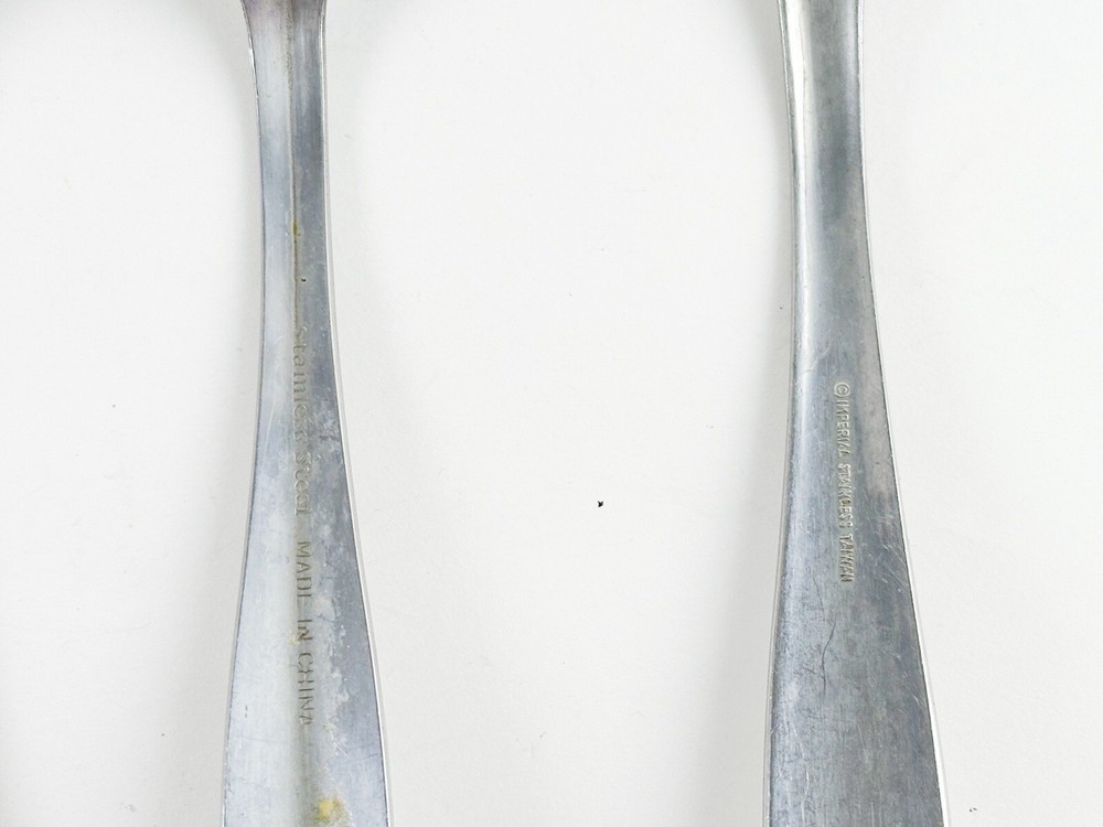 Vintage Cambridge Stainless Flatware Serving 6 Pieces Spoons Various Designs