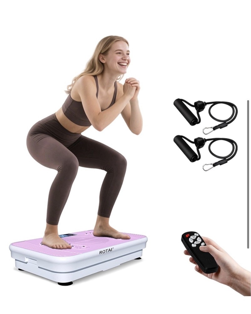 Shake Plate Vibration Exercise Machine Pink 🆕