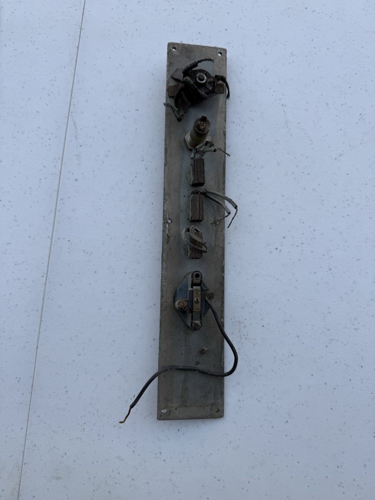 Antique Elevator Heat Control Panel Porter Call Button Ceiling Restoration