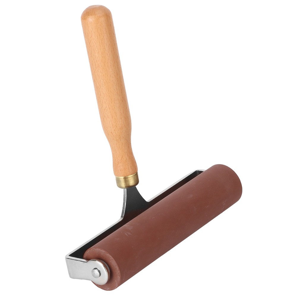 15cm Soft Rubber Brayer Roller For Printmaking Scrapbooks