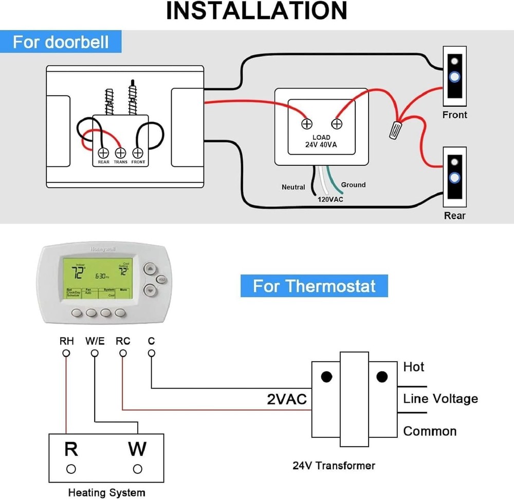 Safe and Efficient 24V Doorbell Kit with Certification