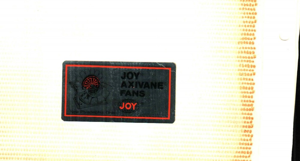 NICE JOY COAL MINING STICKER # 804