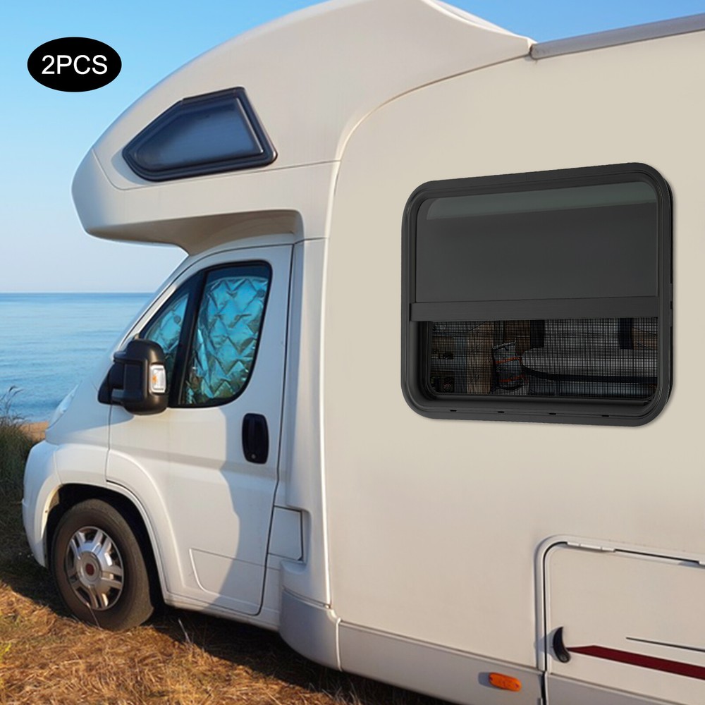 RV Window, 2 PCS RV Windows, RV Vertical Slide Window