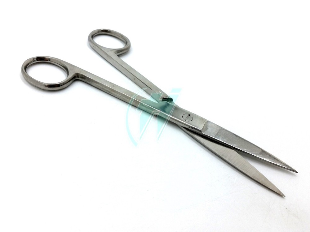 OPERATING DISSECTING SCISSORS 6.5" STRAIGHT SHARP SHARP TIP SURGICAL INSTRUMENT