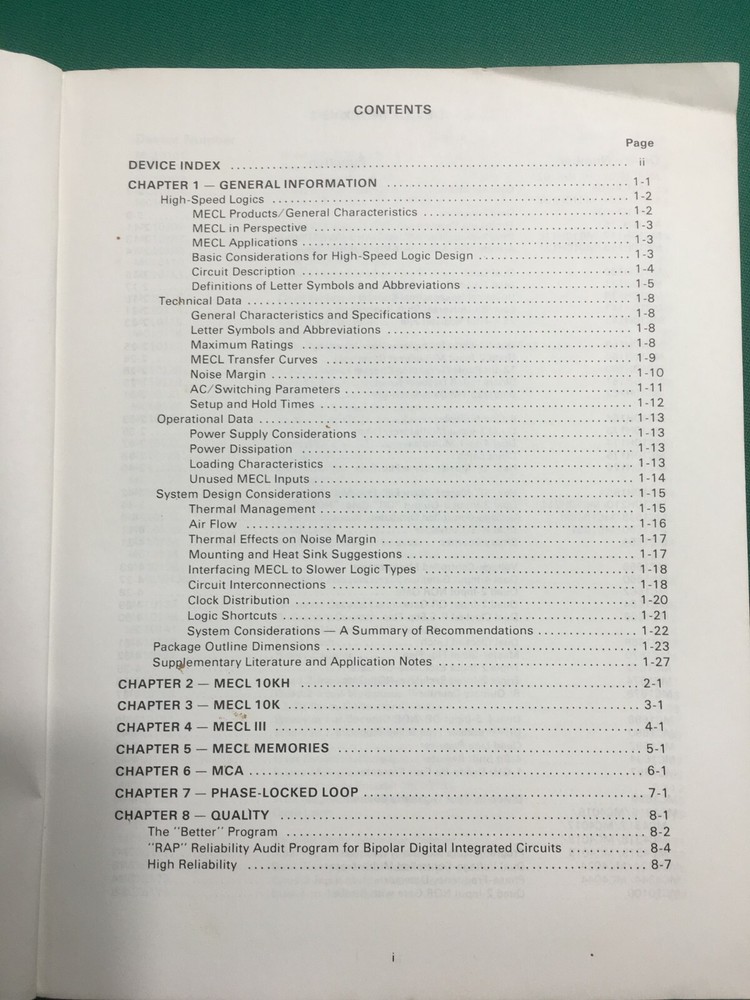 Motorola discreat hybrid components data book