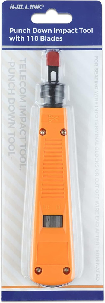 Punch down Tool with 110 Blade Type for Ethernet Punch down Block Keystone Jack
