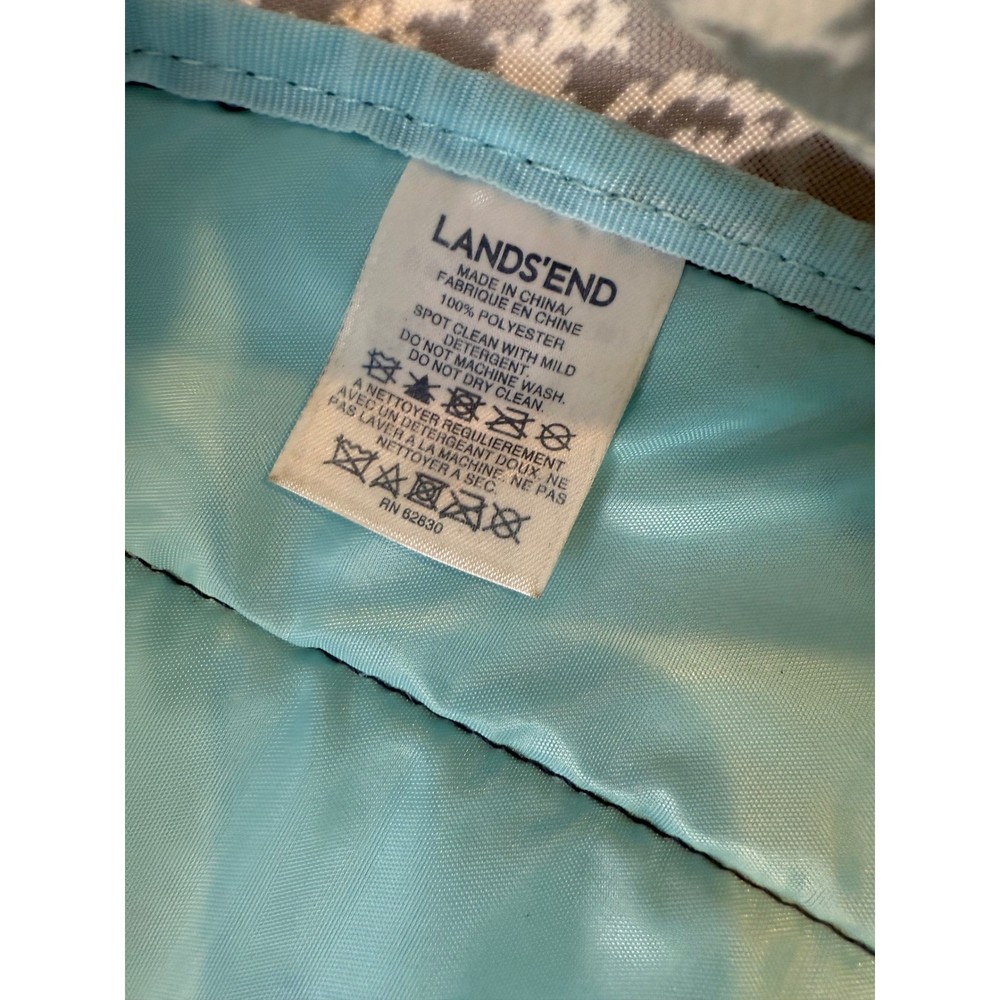 Lands End Backpack Patterned School Travel Hiking Daypack