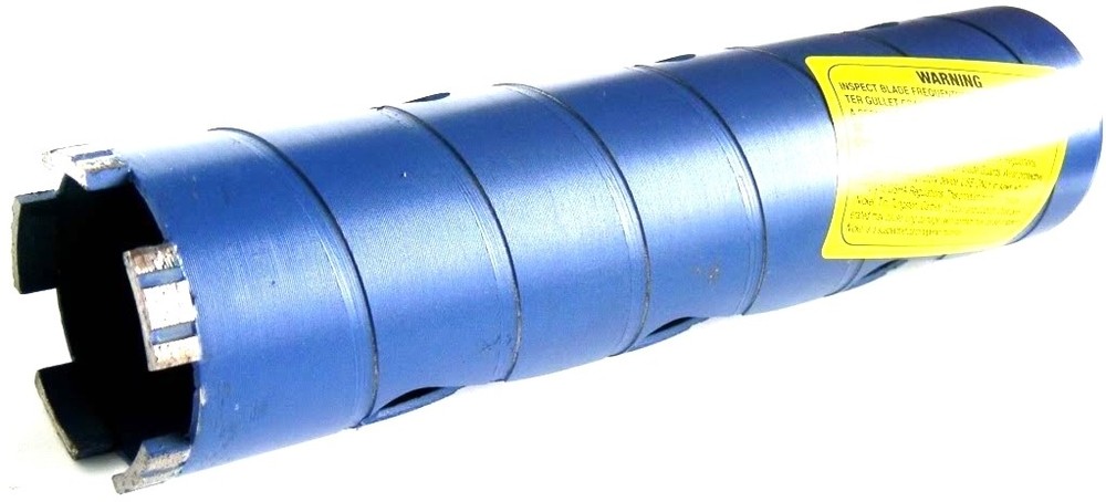 pool rail installing core bit 3'' diameter