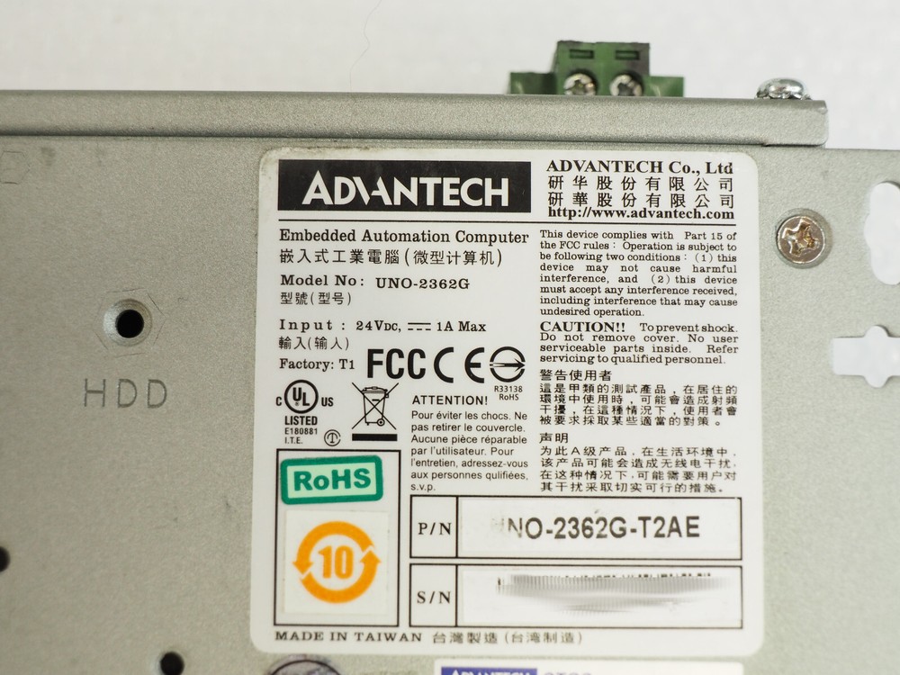 Advantech UNO-2362G UNO-2362G-T2AE Embedded Automation Computer