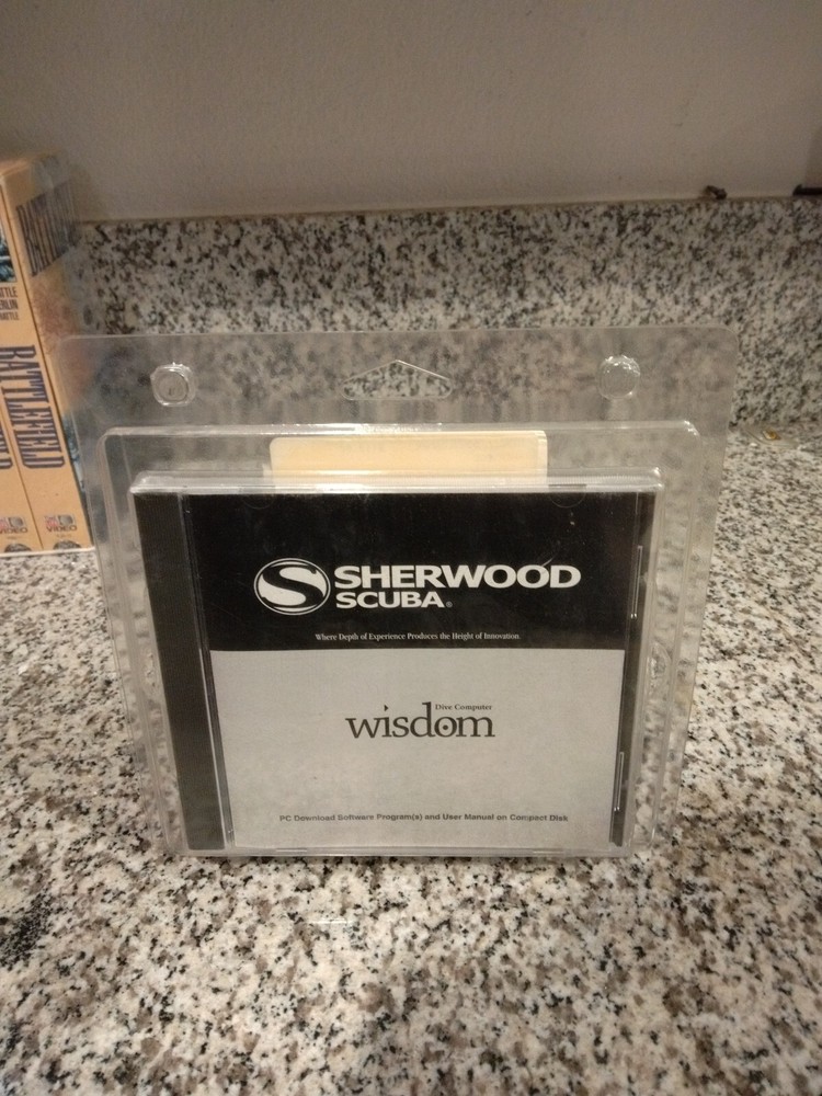 Sherwood Wisdom Scuba Computer Data Download Cable USB Plus Software