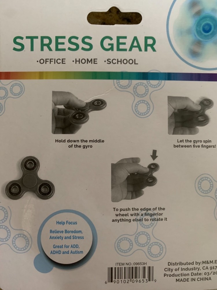 Brand New Baseball Fidget Spinner