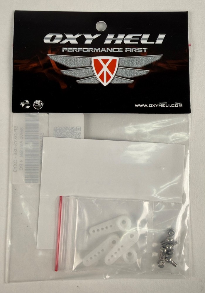 OXY HELI OXY 3 SERVO ARM SET 4PC SP-OXY3-036