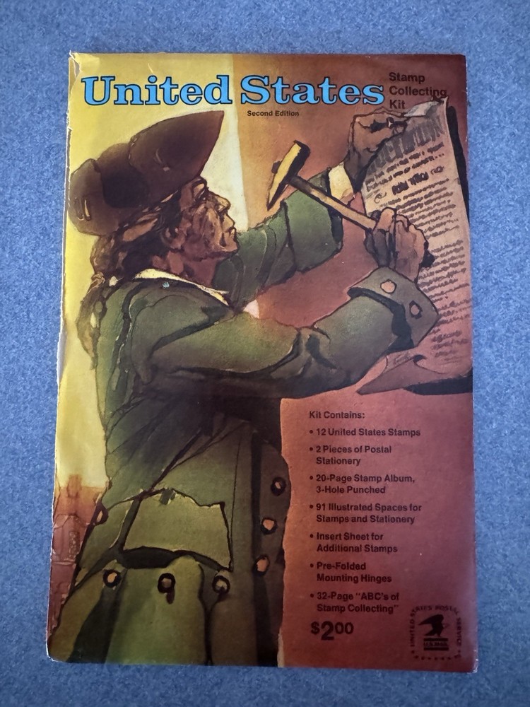 United States Stamp Album, Second Edition, Vintage 1974