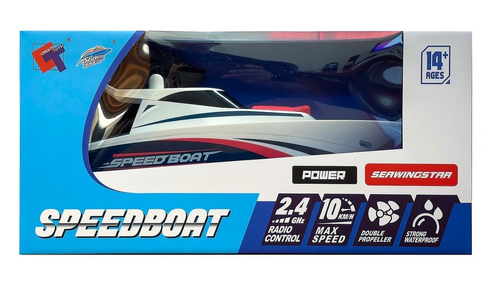 Imex MIC1436B RC Blue/White Speedboat