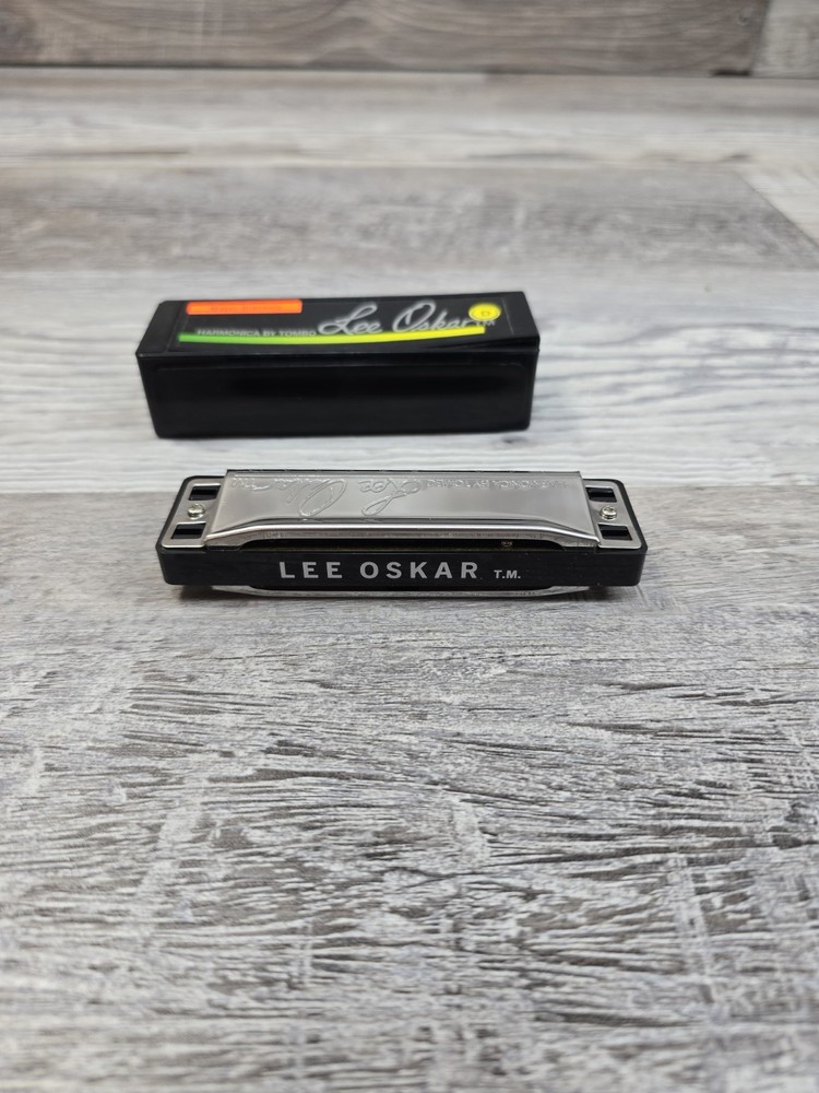 Lee Oskar Major Diatonic Harmonica Low D Clean W/ Case