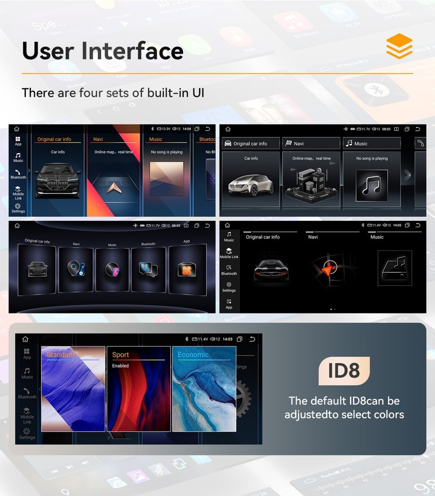10.25" For BMW E81 E82 E87 E88 Without Screen Android Car Stereo Radio Head Unit