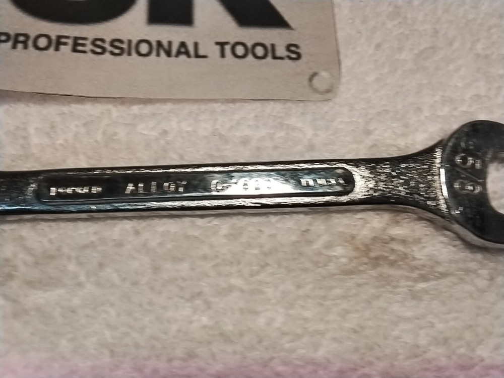 S-K Wrench Set OPEN END 9/16'- 5/8"