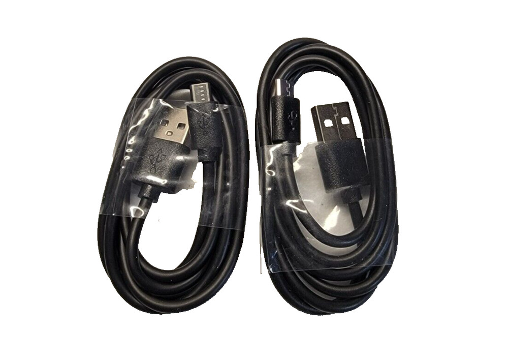 2 lot Controller Charging Cable - 3FT For Sony PS4 Microsoft Xbox One Controller