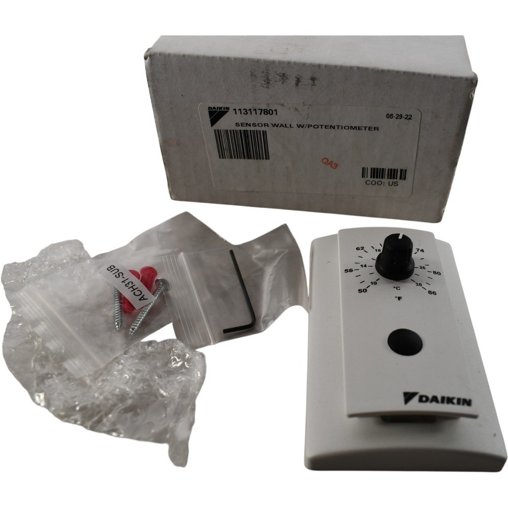 NEW Daikin 113117801 Rooftop Unit Controller Wall Mounted Sensor Potentiometer