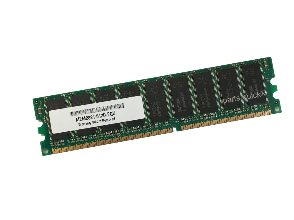 MEM2821-256U768D 512MB Memory Cisco 2821 Router ECC DRAM RAM