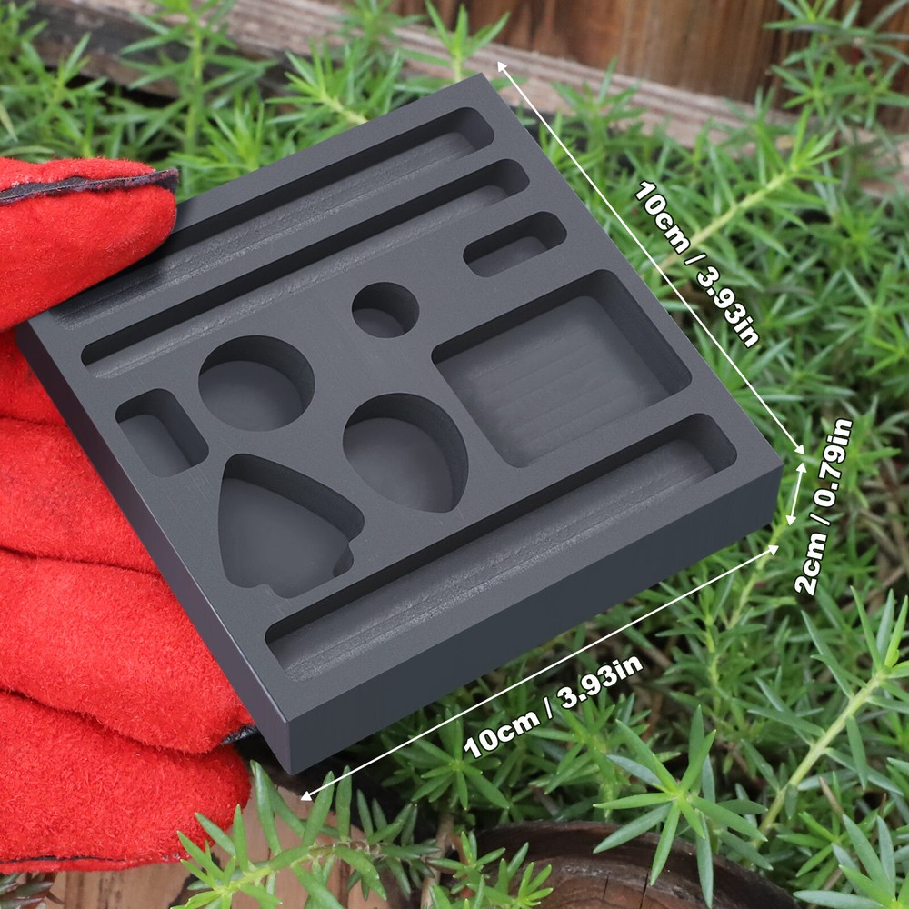 Graphite Ingot Casting Mold Combo Mould for Melting Refining Gold Silver Copper
