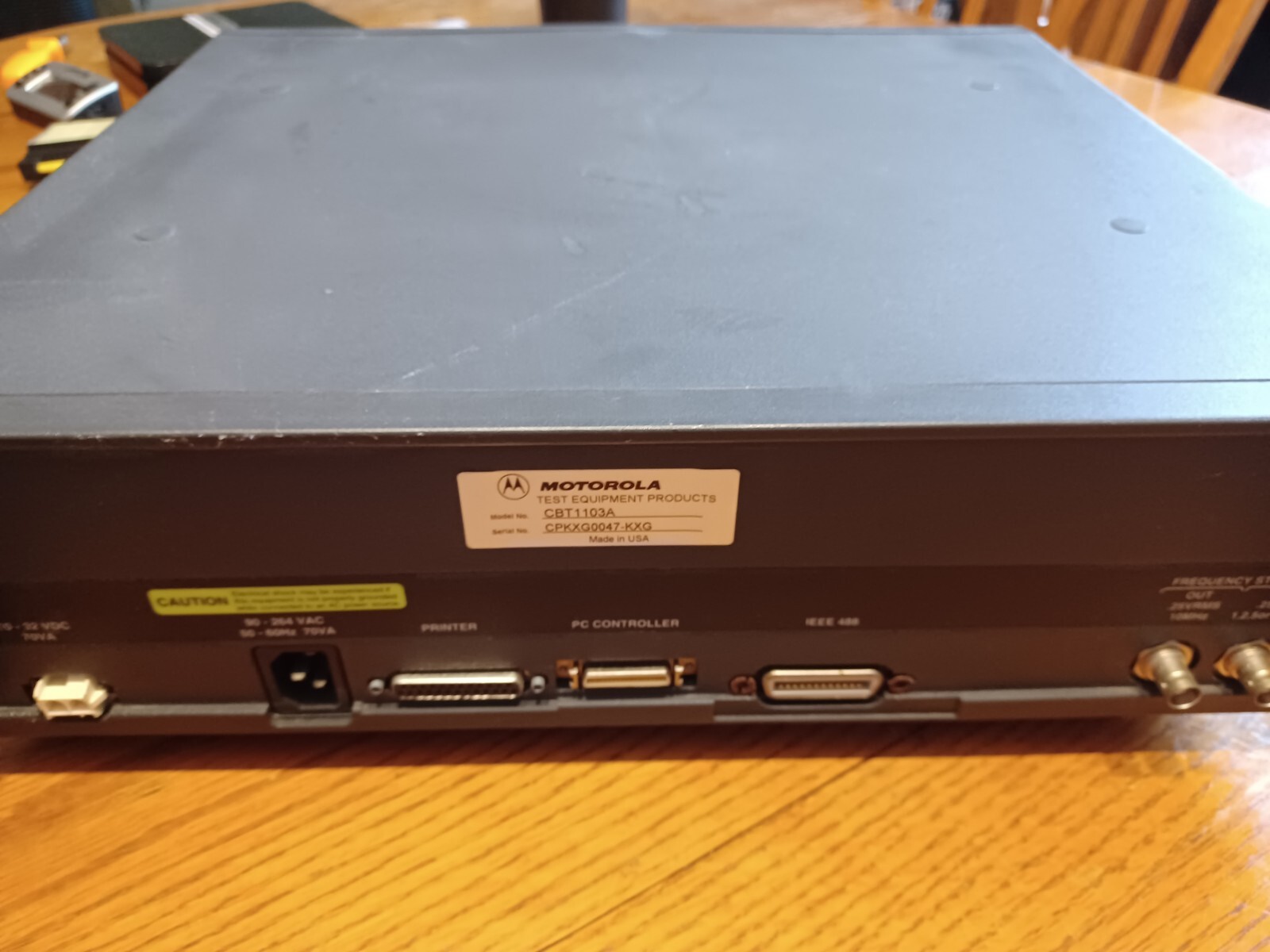 Motorola CyberTest Communications System Analyzer w/AMPS/TACS CBT1103A