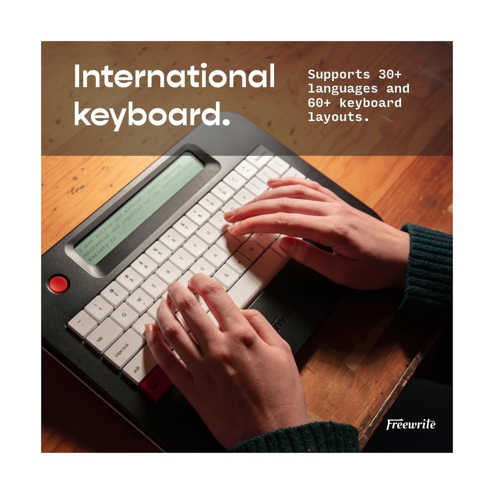 Freewrite Alpha | Distraction-Free Word Processor | Portable Digital Typewrit...