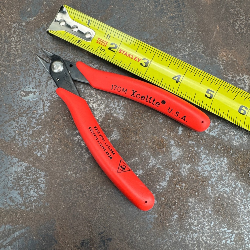 XCELITE 170M: General-Purpose Shearcutter w/ Red Handles USA