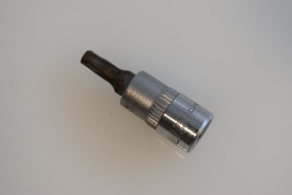 Cornwell Tools CBST25H0 T25H TORX Tamper Proof Bit Socket Driver 1/4" Drive