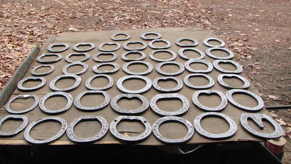 44 used bar horseshoes