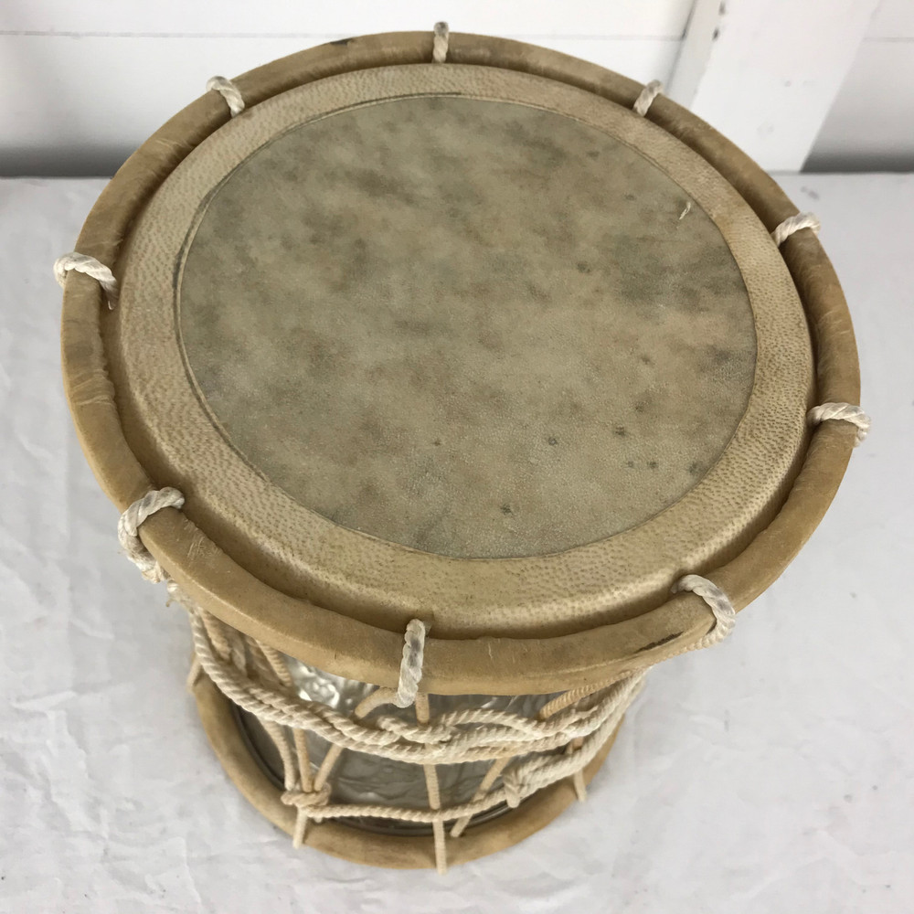 Talking Drum w/ Beater - Metal Shell
